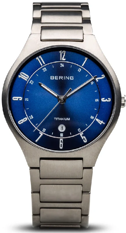 Solar-Powered Watches for Eco-Conscious UsersBering Titanium Mens