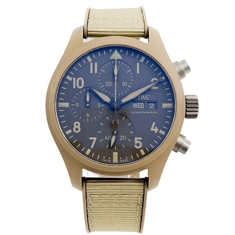 Watches with Multiple Time Zone DisplaysIWC Big Pilot Top Gun Mojave Desert IW389402 - 2023