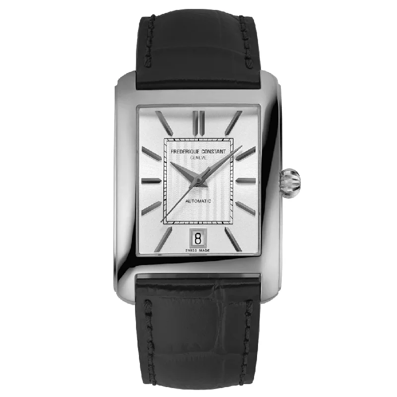 Watches with Temperature SensorFrederique Constant Men’s Fc Classic Carree Automatic Black Watch  FC-303S4C6