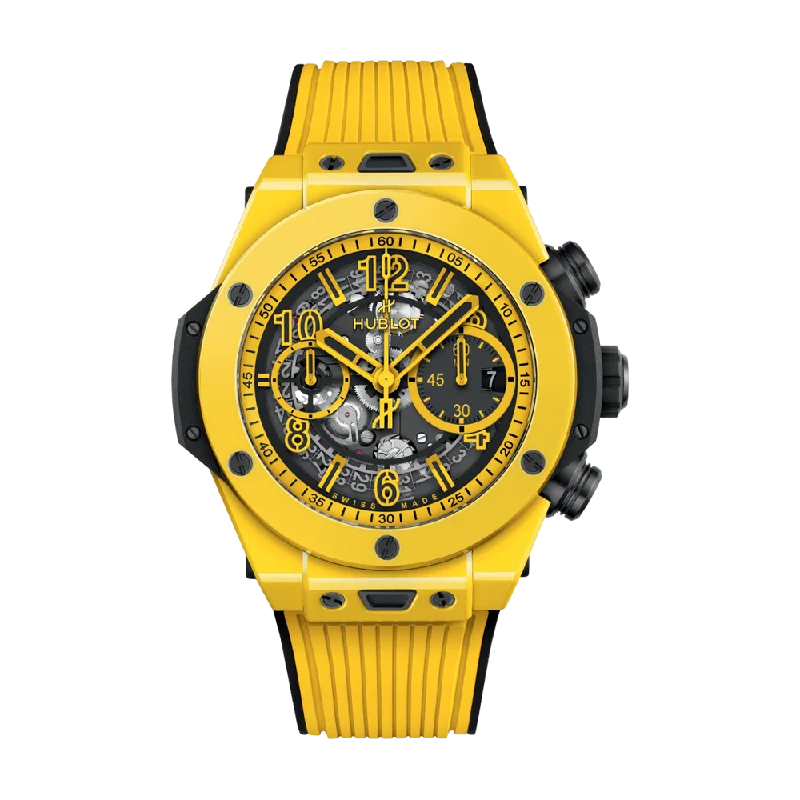 Analog-Digital Hybrid Watches for Dual FunctionalityBig Bang Unico Yellow Magic