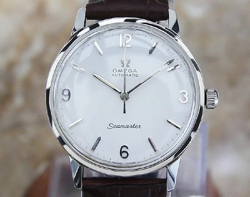 Watches with Sword-Style Hands for a Distinctive LookOmega Seamaster Cal 562 Vintage 1960s Men's Watch