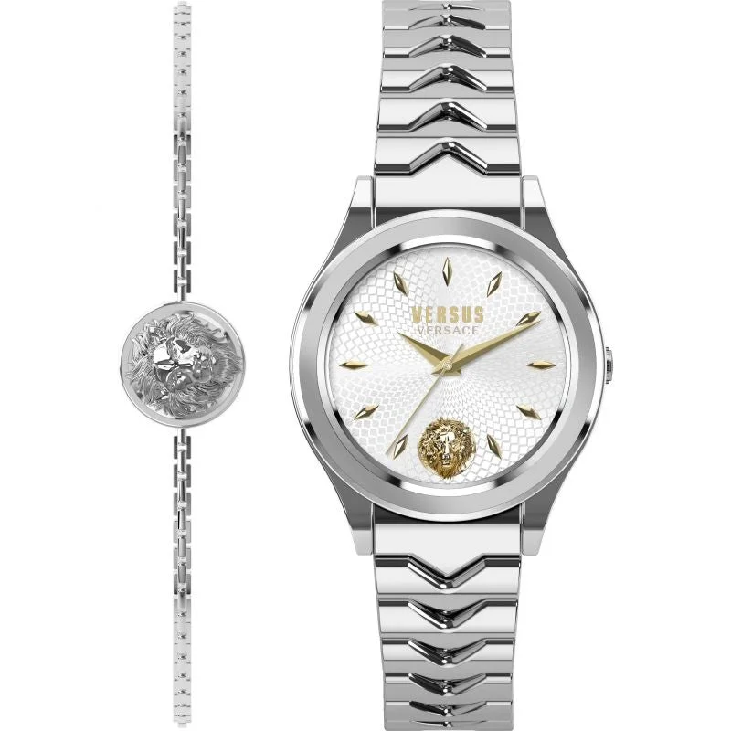 Analog-Digital Hybrid Watches for Dual FunctionalityVersus Versace Ladies Silver Watch VSP563019