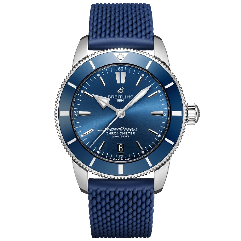 Watches with Embossed Dials for a Textured LookSuperocean Heritage B20 Automatic 44 AB2030161C1S1