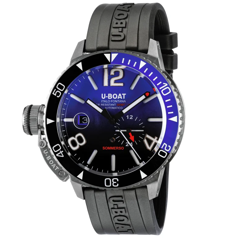 Classic Style Watches for Timeless AppealU-Boat Diver Watch Automatic Sommerso Ceramic Blue 9519