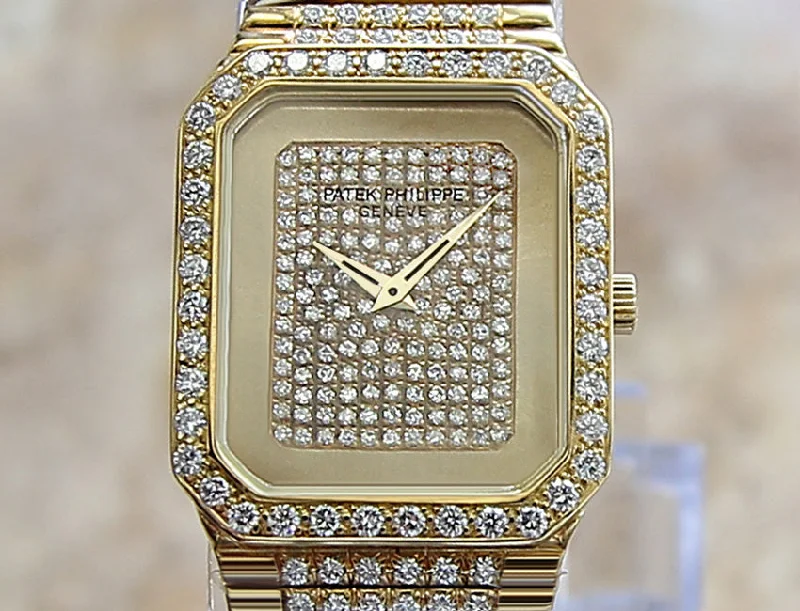 Limited Edition Watches for Exclusive CollectorsPatek Philippe 38421 18k Gold With Diamonds Set Watch