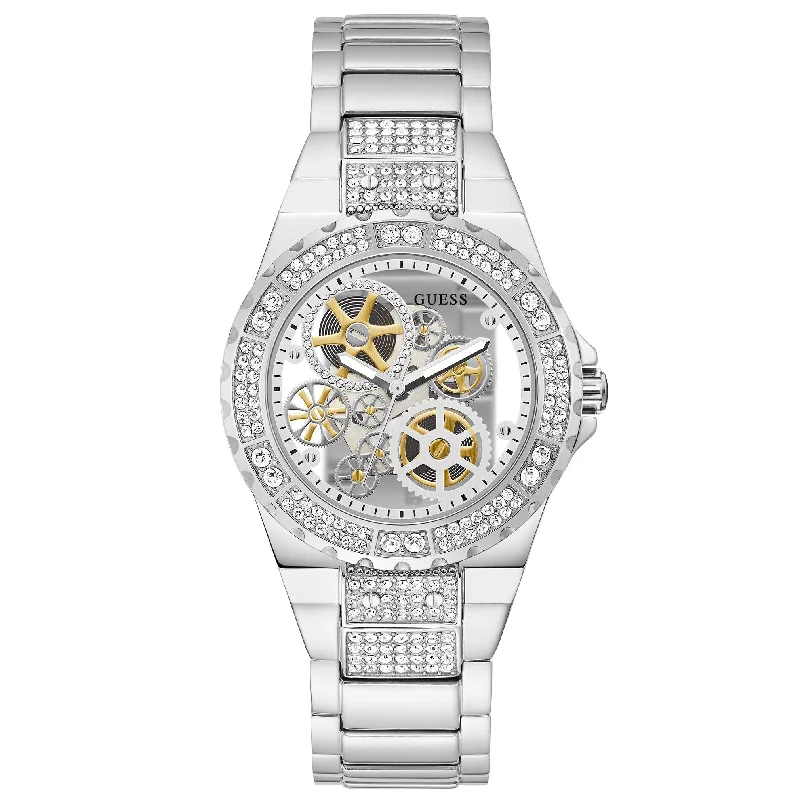 Diamond-Encrusted Luxury Watches for Special OccasionsGuess GW0302L1 Ladies Reveal Silver Watch