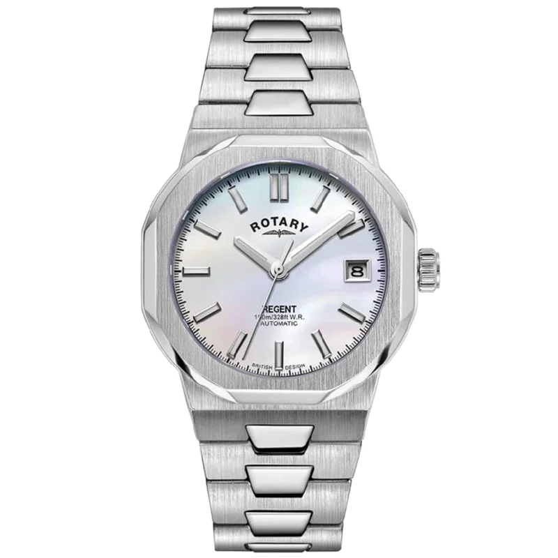 Solar-Powered Watches for Eco-Conscious UsersRotrary Regent Automatic Ladies Watch LB05410/07