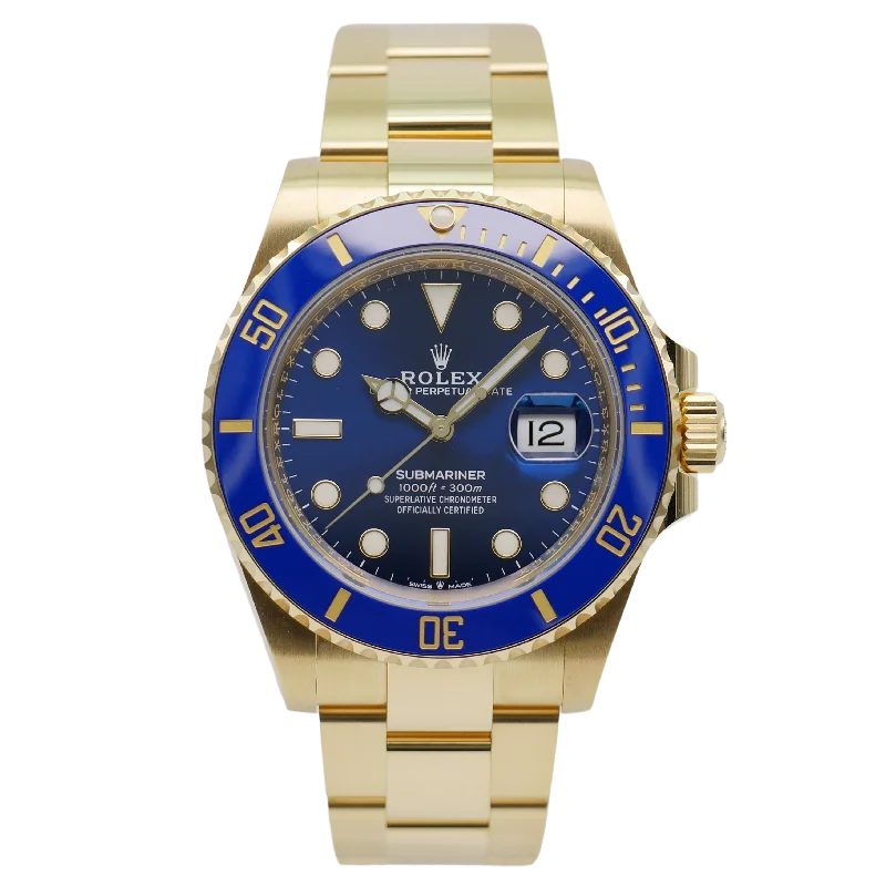 Digital Watches with Timer FunctionRolex Submariner 41 Date Gelbgold 126618LB - 2022