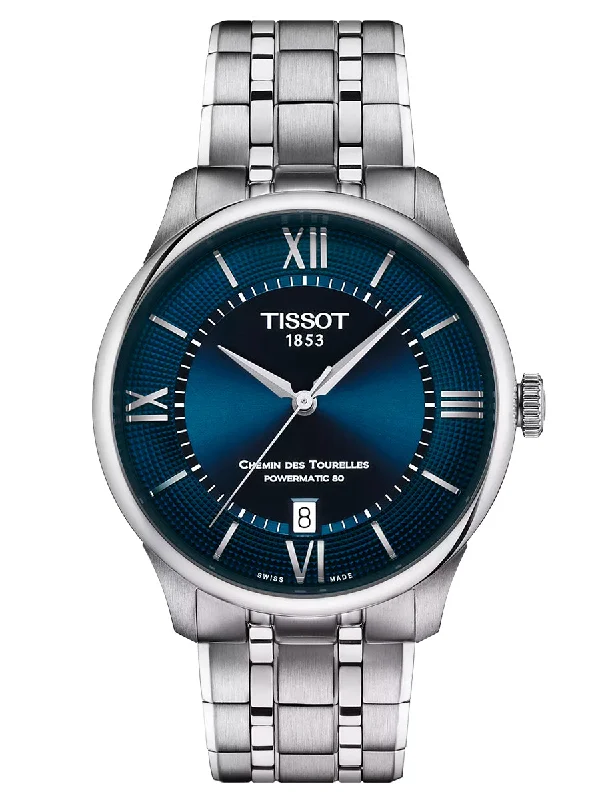 Watches with Glossy Finish Cases for a Shiny AppealReloj Tissot Chemin Des Tourelles T1398071104800