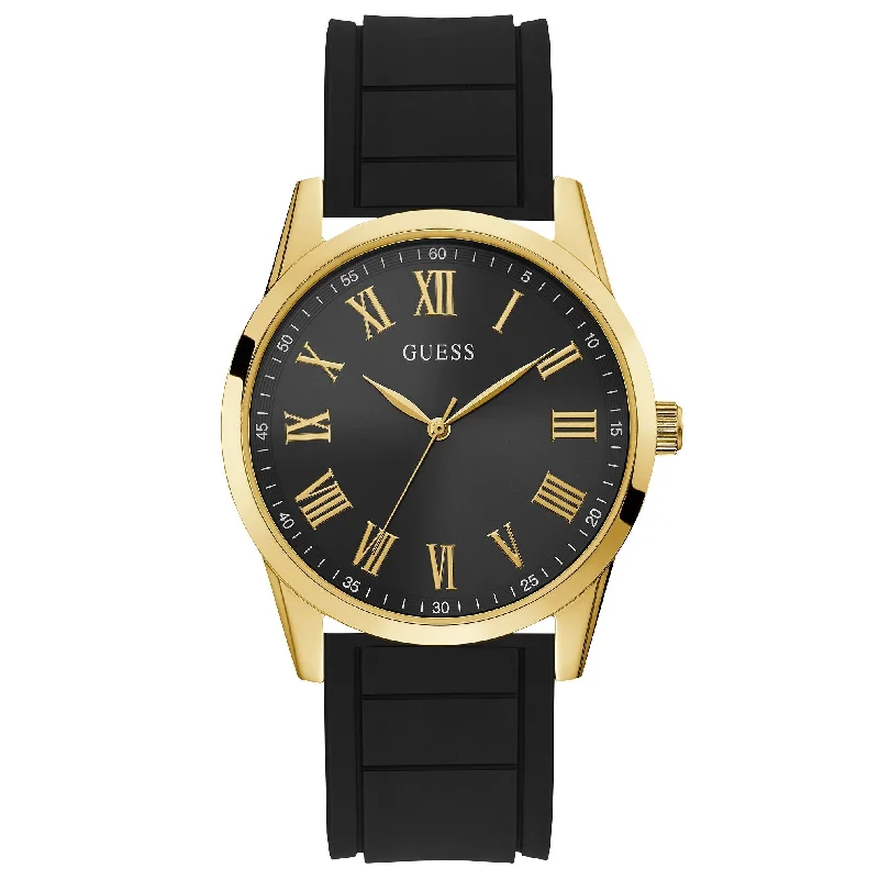 Minimalist Analog Watches for Everyday WearGuess GW0362G3 Men's Charter Black Watch