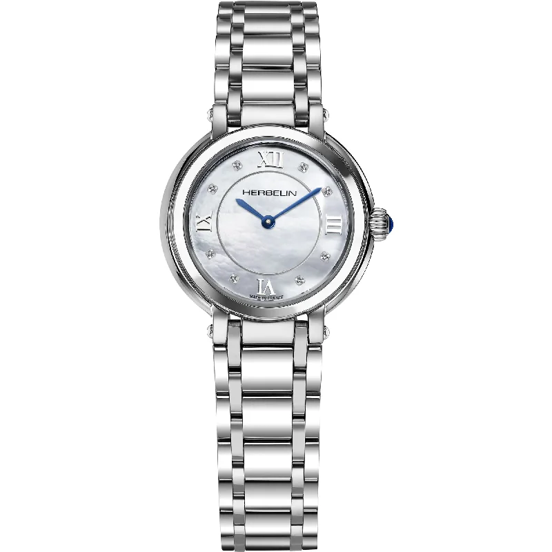 Limited Edition Watches for Exclusive CollectorsHerbelin Galet  Ladies Silver Watch 17430B59