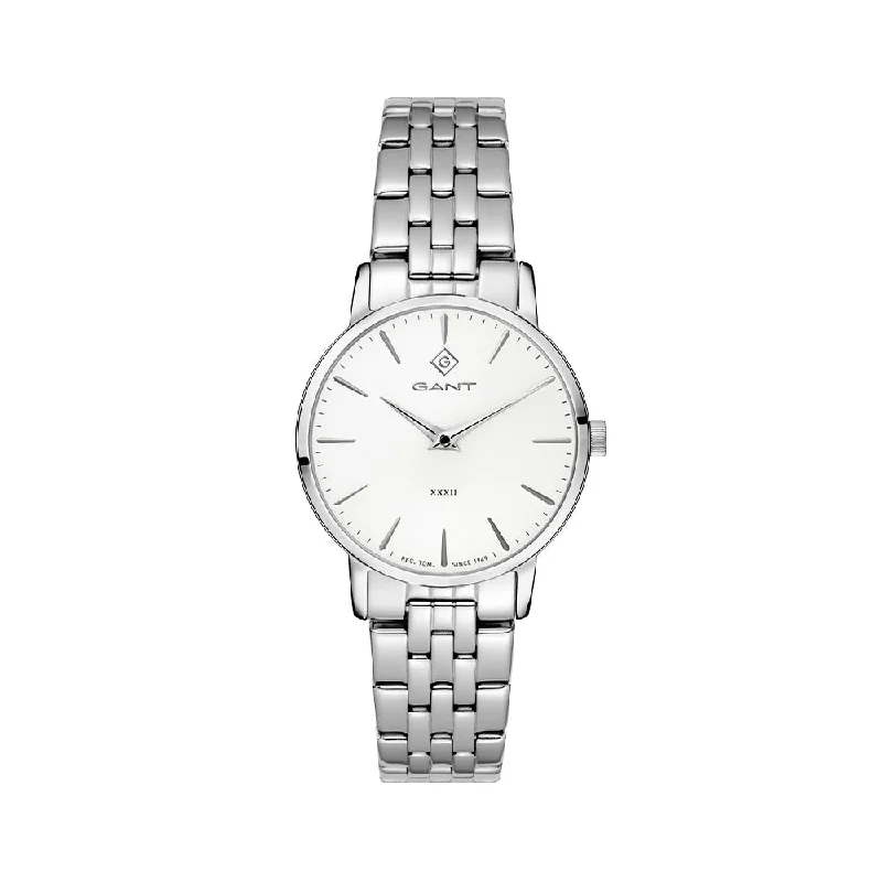 Wristwatches with Second Time Zone FeatureGant Park Avenue 32 Ladies White Watch G127018