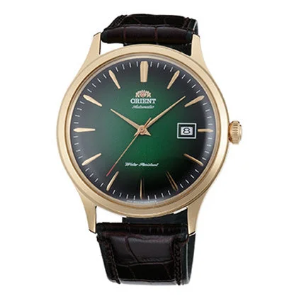 Watches with Temperature SensorOrient 2nd Generation Bambino Men's Green Gold Watch TAC08002F0