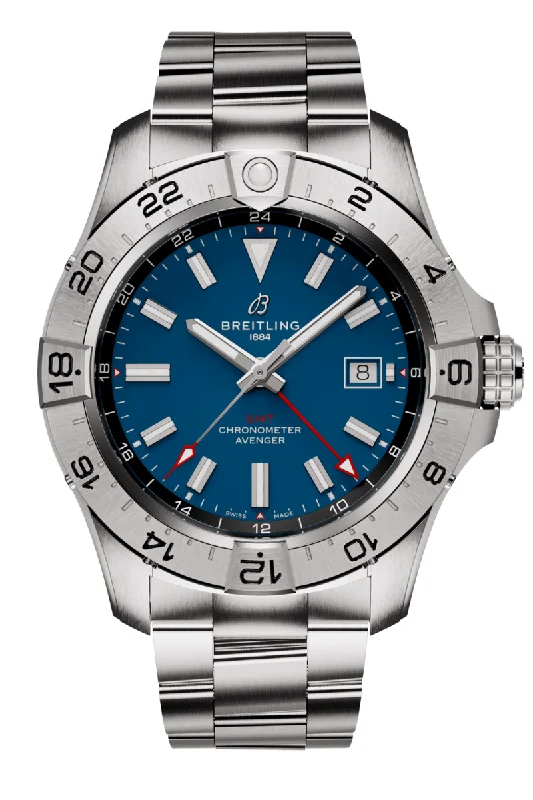 Classic Style Watches for Timeless AppealBreitling Avenger Automatic GMT 44 A32320101C1A1