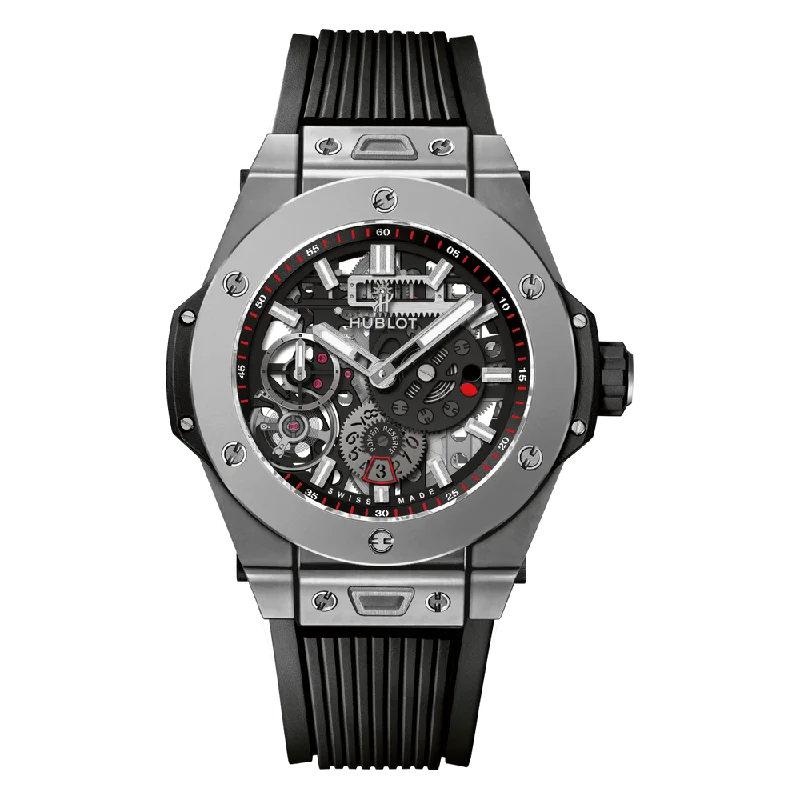 Stainless Steel Mesh Strap Watches for a Sleek LookBig Bang MECA-10 Titanium