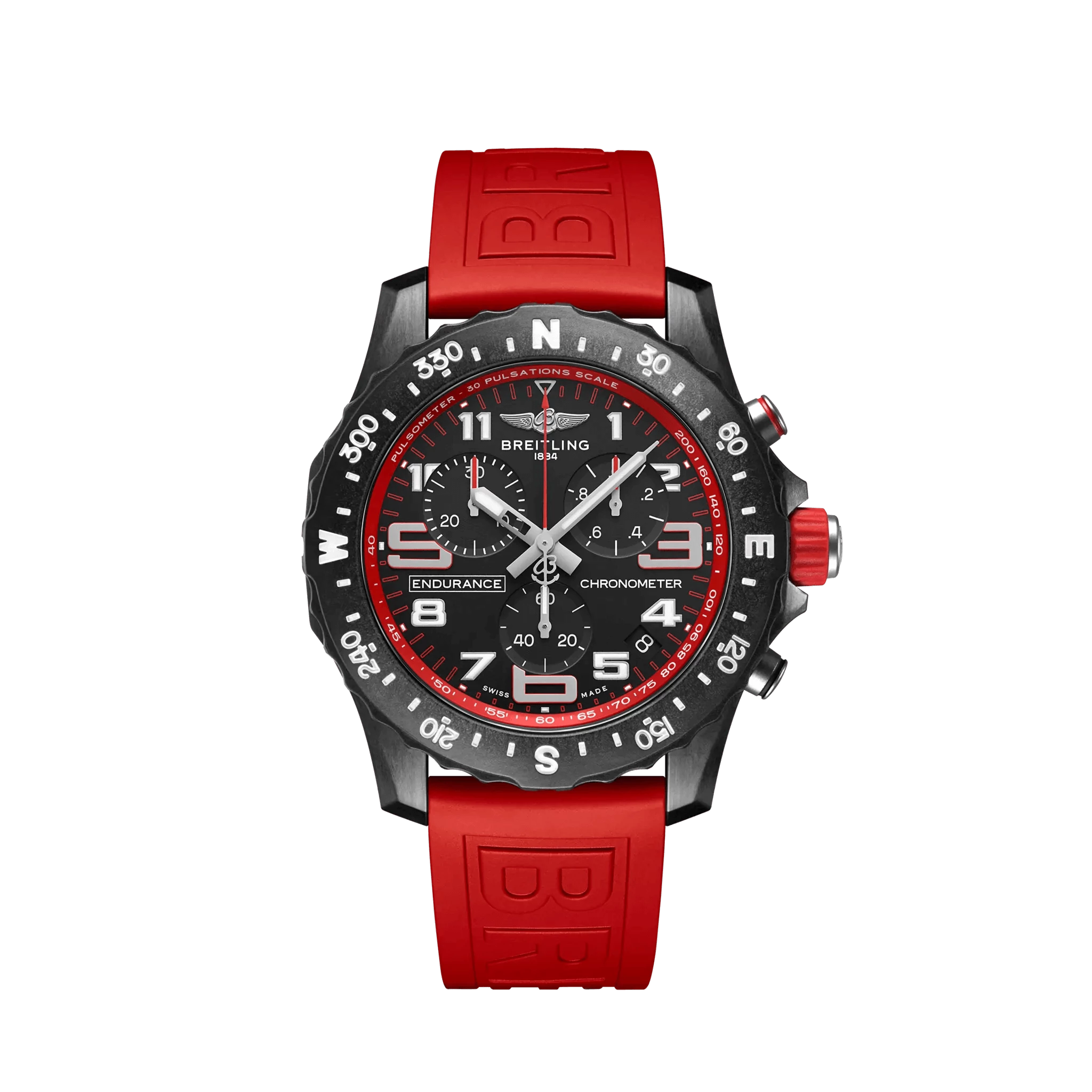 Watches with Backlight for Low-Light ConditionsBreitling Endurance Pro Breitlight® Red  X82310D91B1S1