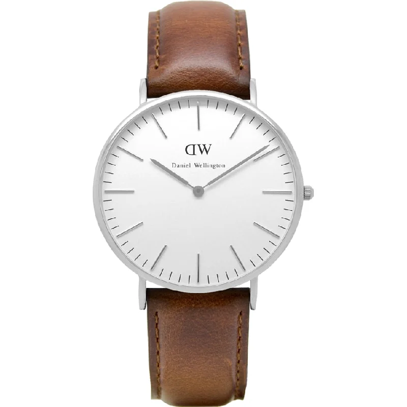 Women’s Watches with Swarovski CrystalsDaniel Wellington Men's Brown Classic ST Mawes Watch DW00100021