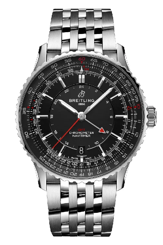 Dressy Watches for Evening EventsBreitling Navitimer Automatic GMT 41 A32310251B1A1