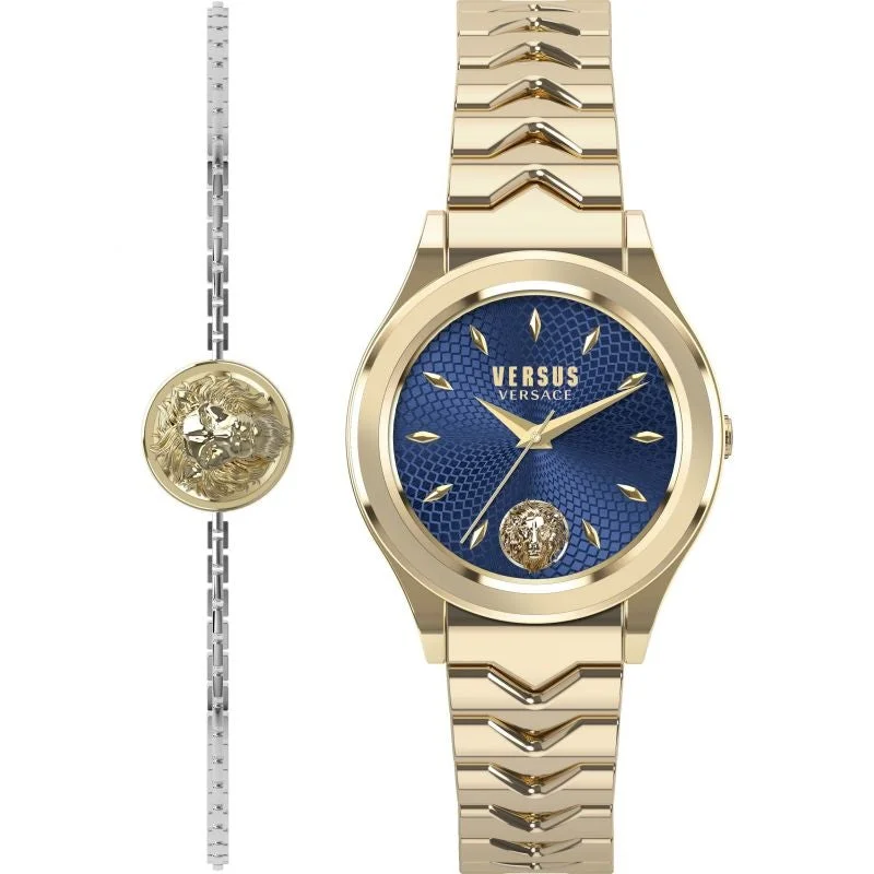 Watches with GMT FunctionVersus Versace Ladies Gold Watch VSP563119