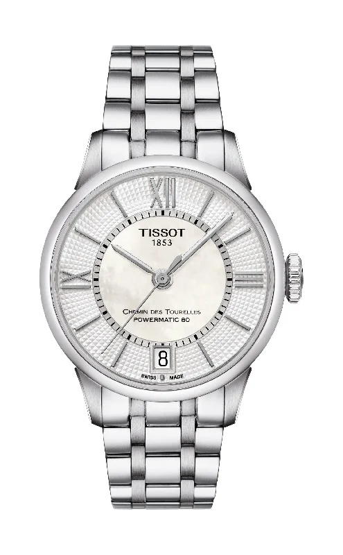 Stainless Steel Bracelet Watches for DurabilityTissot Chemin Des Tourelles