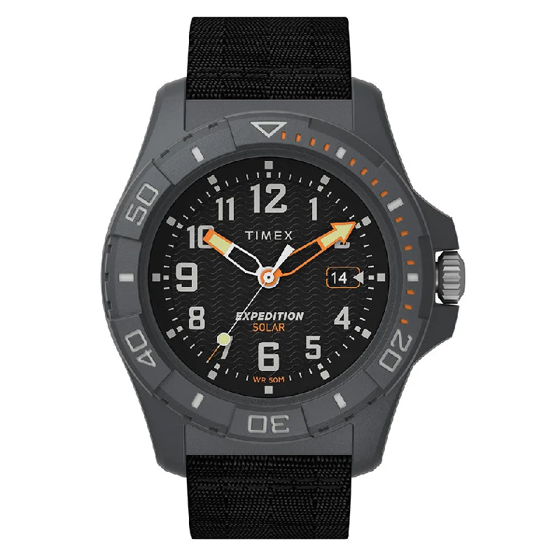 Dressy Watches for Evening EventsTimex Freedive Men's Black Watch TW2V40500