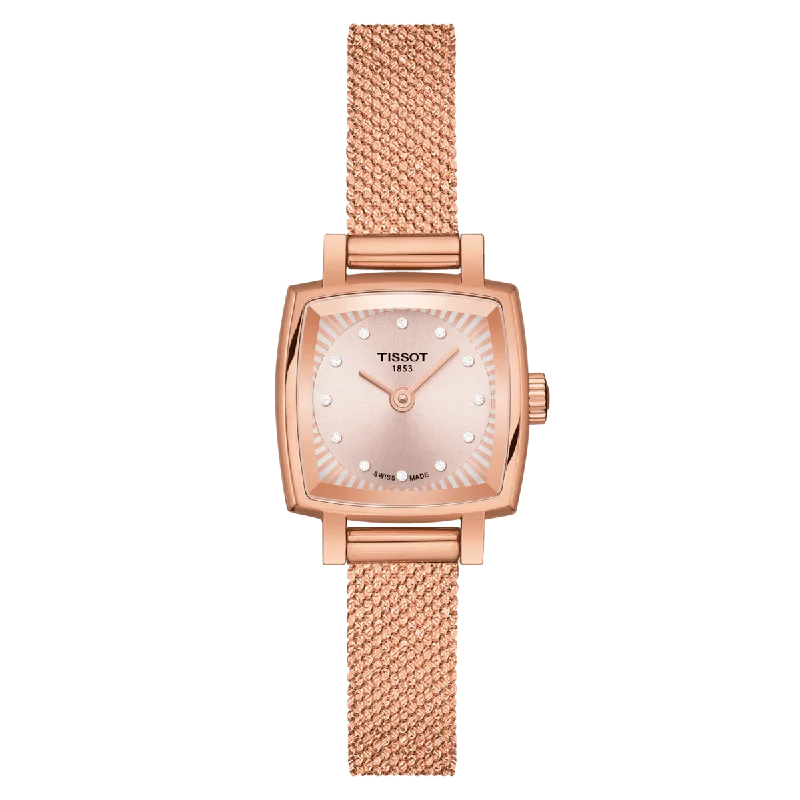 Watches with Silicone Straps for a Soft FeelTissot Lovely Square T058.109.33.456.00