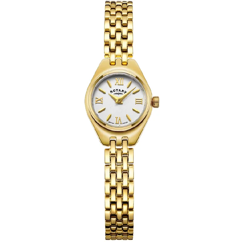 Traveler’s Watches with World Time FunctionRotary Balmoral Ladies Gold Watch LBO5128/70