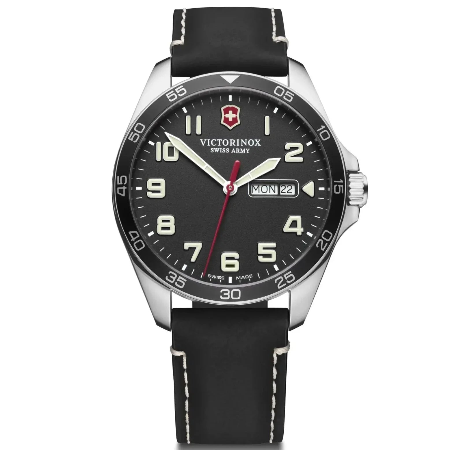 Solar-Powered Watches for Eco-Conscious UsersVictorinox FieldForce 3H Men's Black Watch 241846