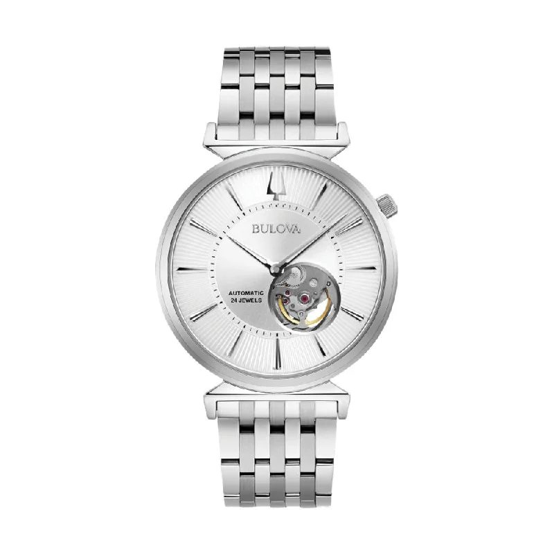 Men’s Dress Watches with Slim ProfilesRegatta Open Aperture Silver Dial